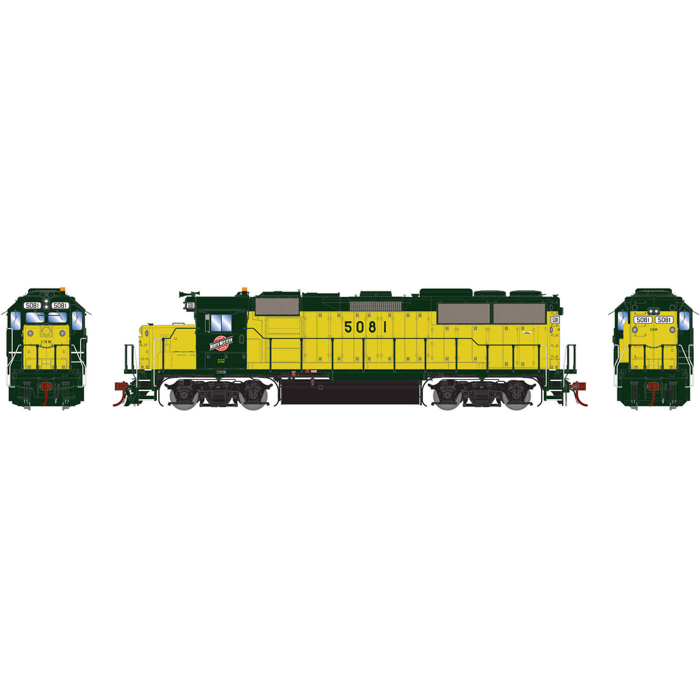 Athearn Ho GP50 C & NW #5081, Athg65688 | Athearn | General | 30 Day Money Back Guarantee | Free Shipping On All Orders | Delivery Guaranteed