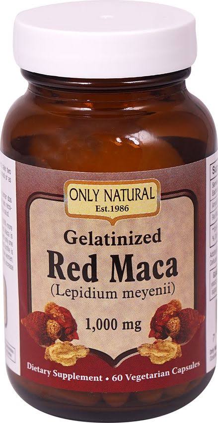 Only Natural Gelatinized Red Maca