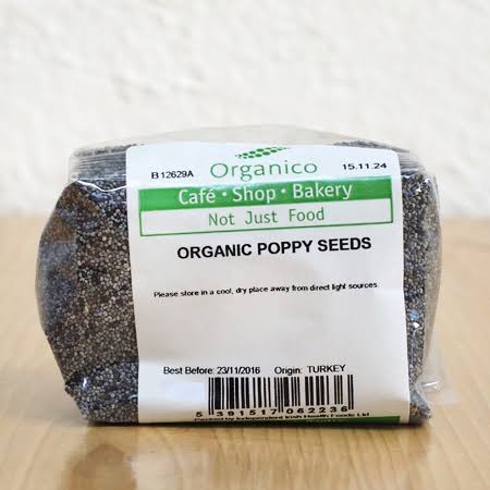 Poppy Seeds Organic 100g