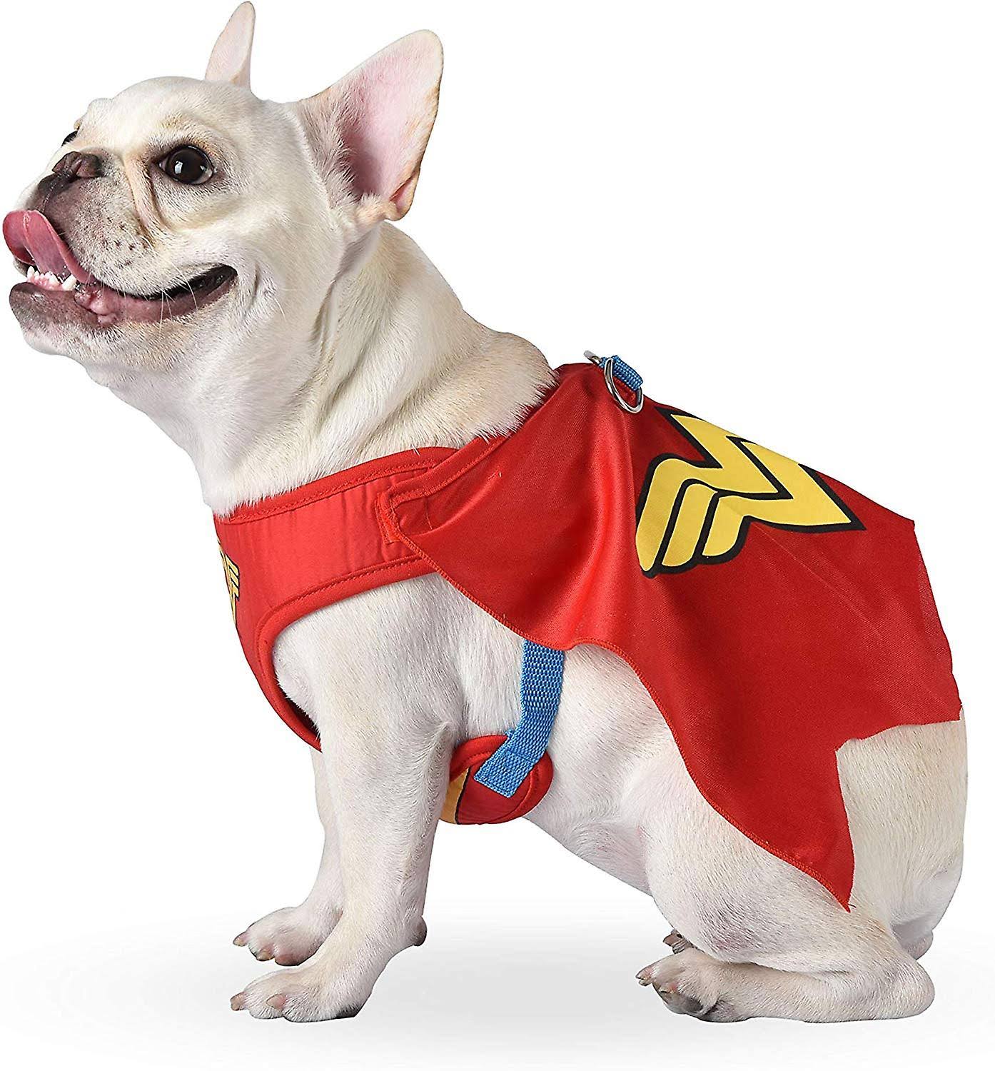 DC Comics for Dogs Wonder Woman Harness for Dogs | Superhero Dog Harness | Harness for Large Dog Breeds
