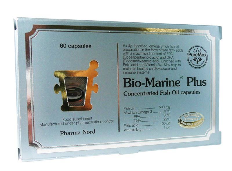 Pharma Nord Bio-Marine Plus Concentrated Fish Oil Capsules - x60