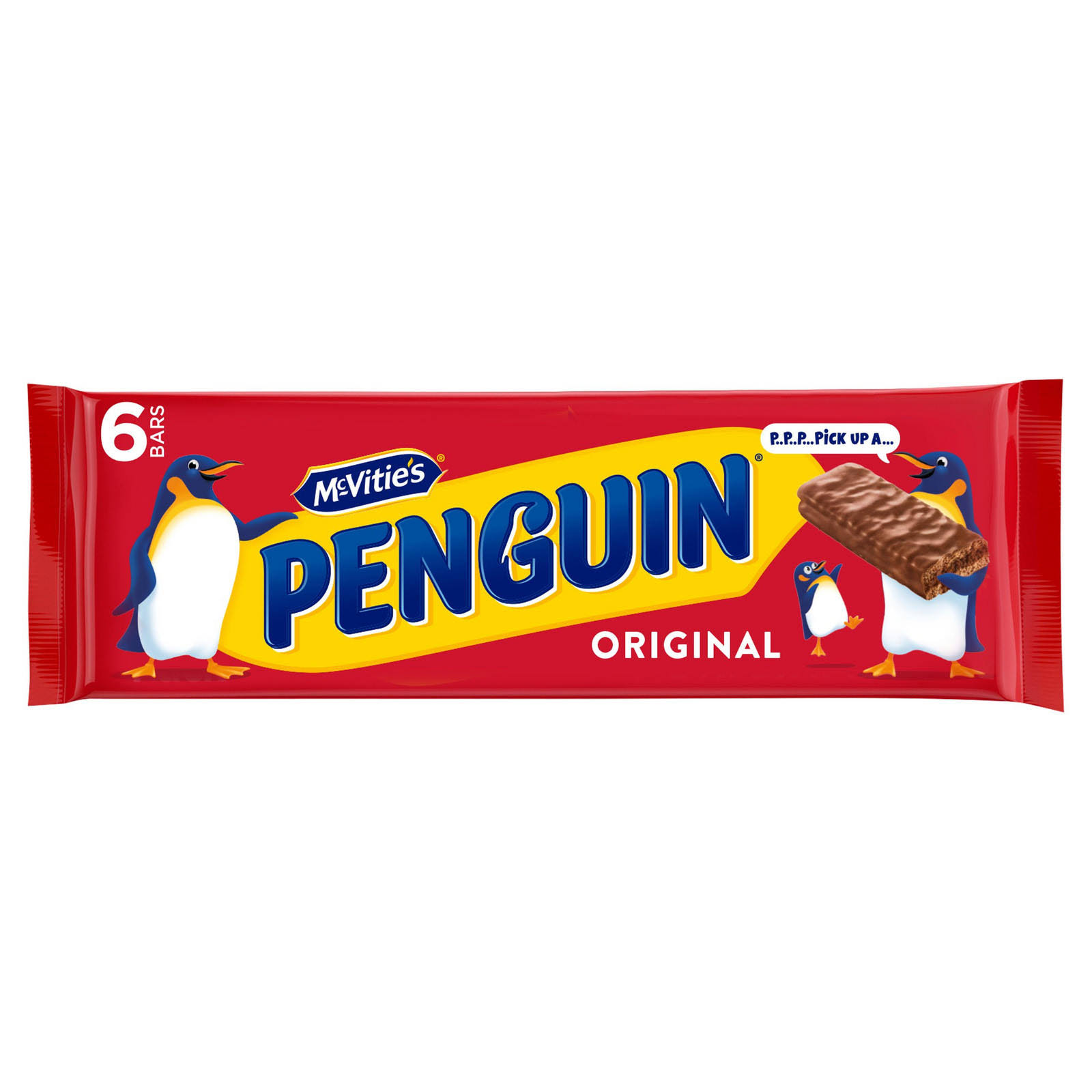 McVitie's Penguin Biscuits - Original, 6 Pack