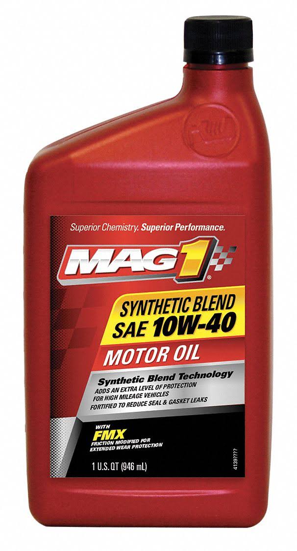 Mag 1 Synthetic 10w-40 Motor Oil - 1qt