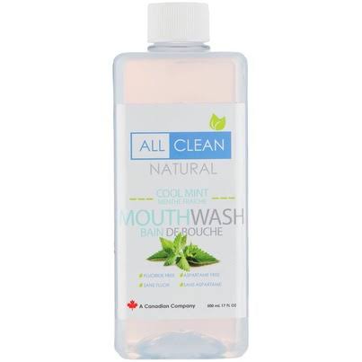 ALL CLEAN NATURAL Cool Mint Mouth Wash 500 ml