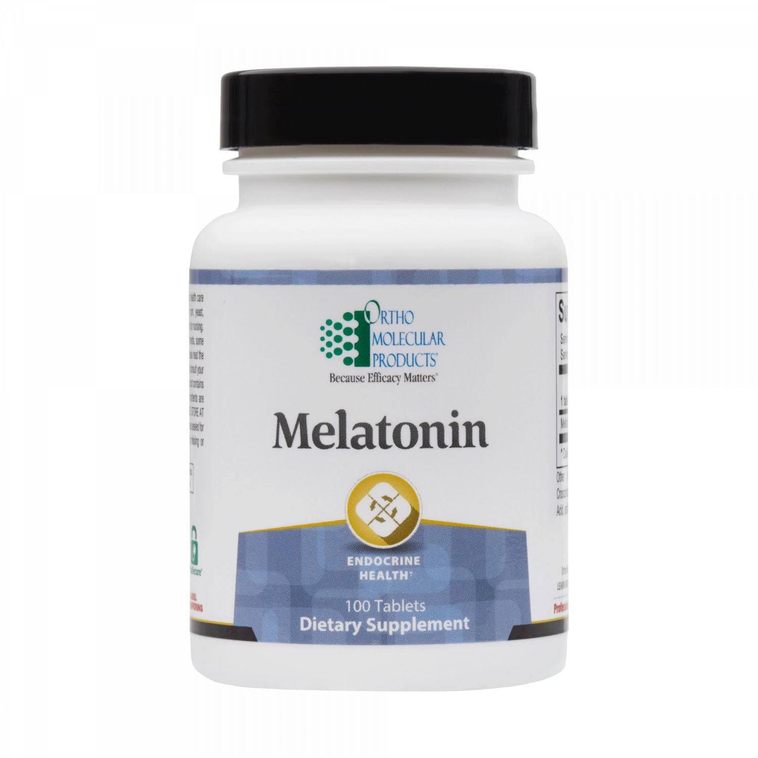 Ortho Molecular - Melatonin - 100 Tablets