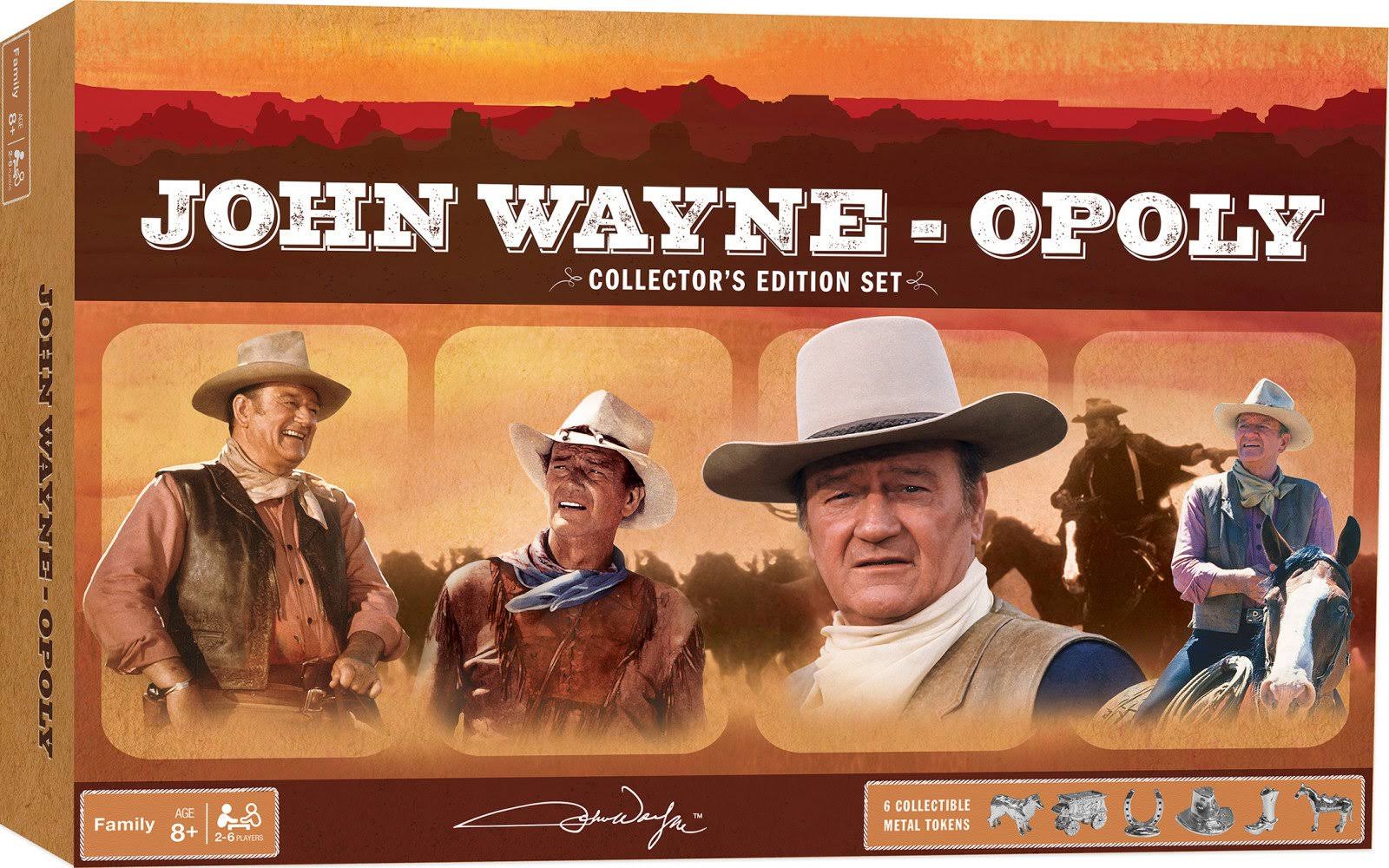 Masterpieces John Wayne Opoly Board Game