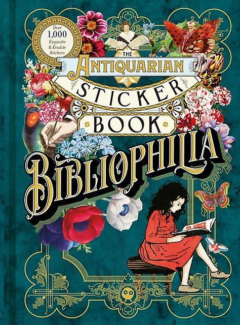 The Antiquarian Sticker Book Bibliophilia by Odd Dot