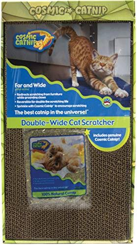 Ourpets Cosmic Catnip Double-Wide Cat Scratcher