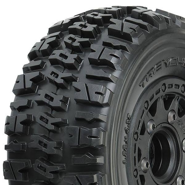 Proline Trencher x SC 2.2/3.0 tyres on RAID 6x30 Wheels BK (PL1190-10)