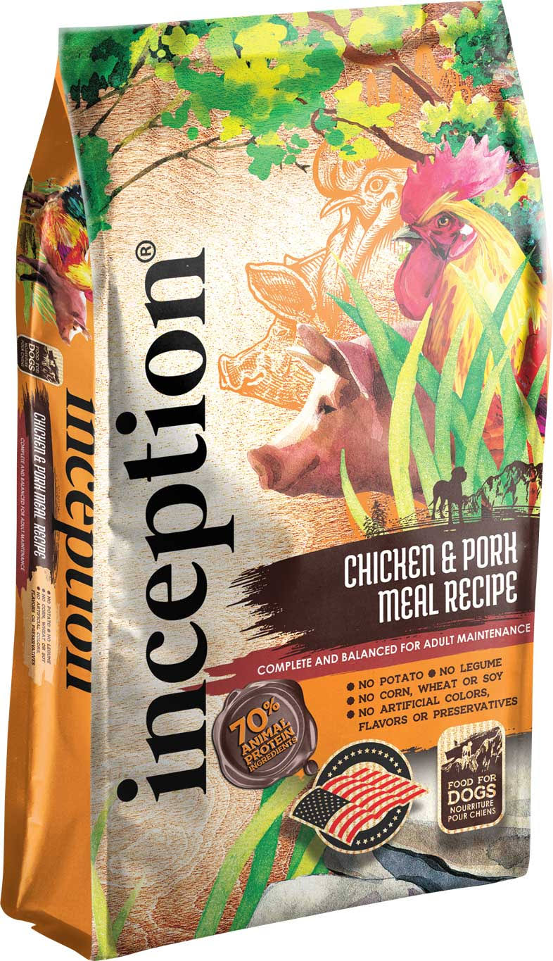 Inception Dog Food - Chicken with Pork, 27lbs