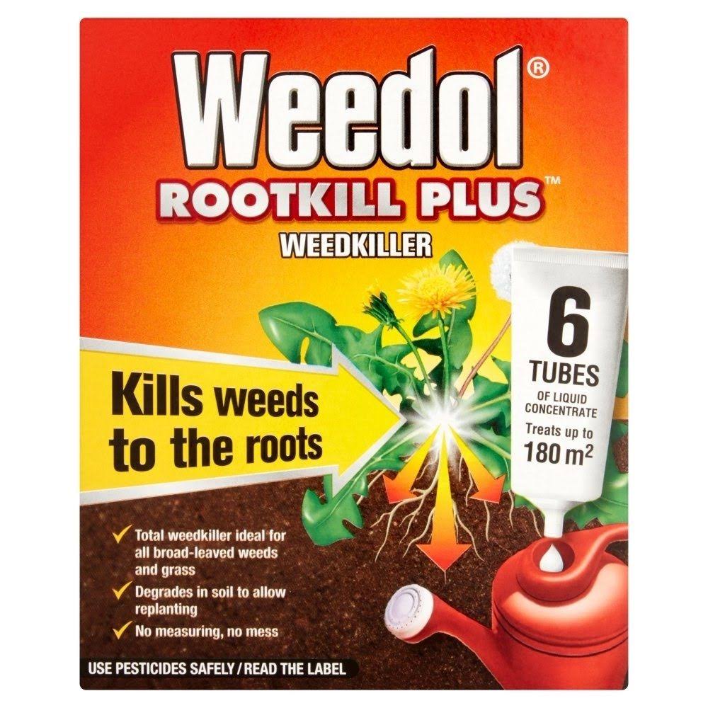 Weedol Rootkill Plus Weedkiller - 8 x 25ml