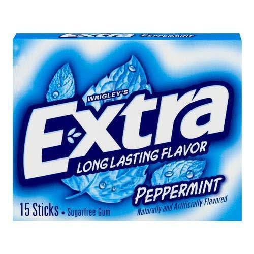 Wrigley's Extra Peppermint Sugarfree Gum