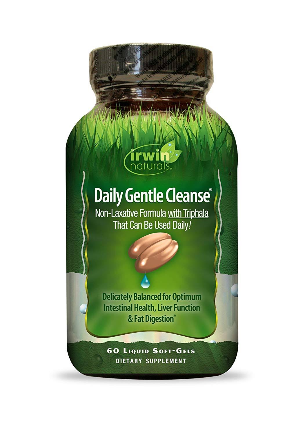 Irwin Naturals Daily Gentle Clense with Triphala Supplement - 60ct
