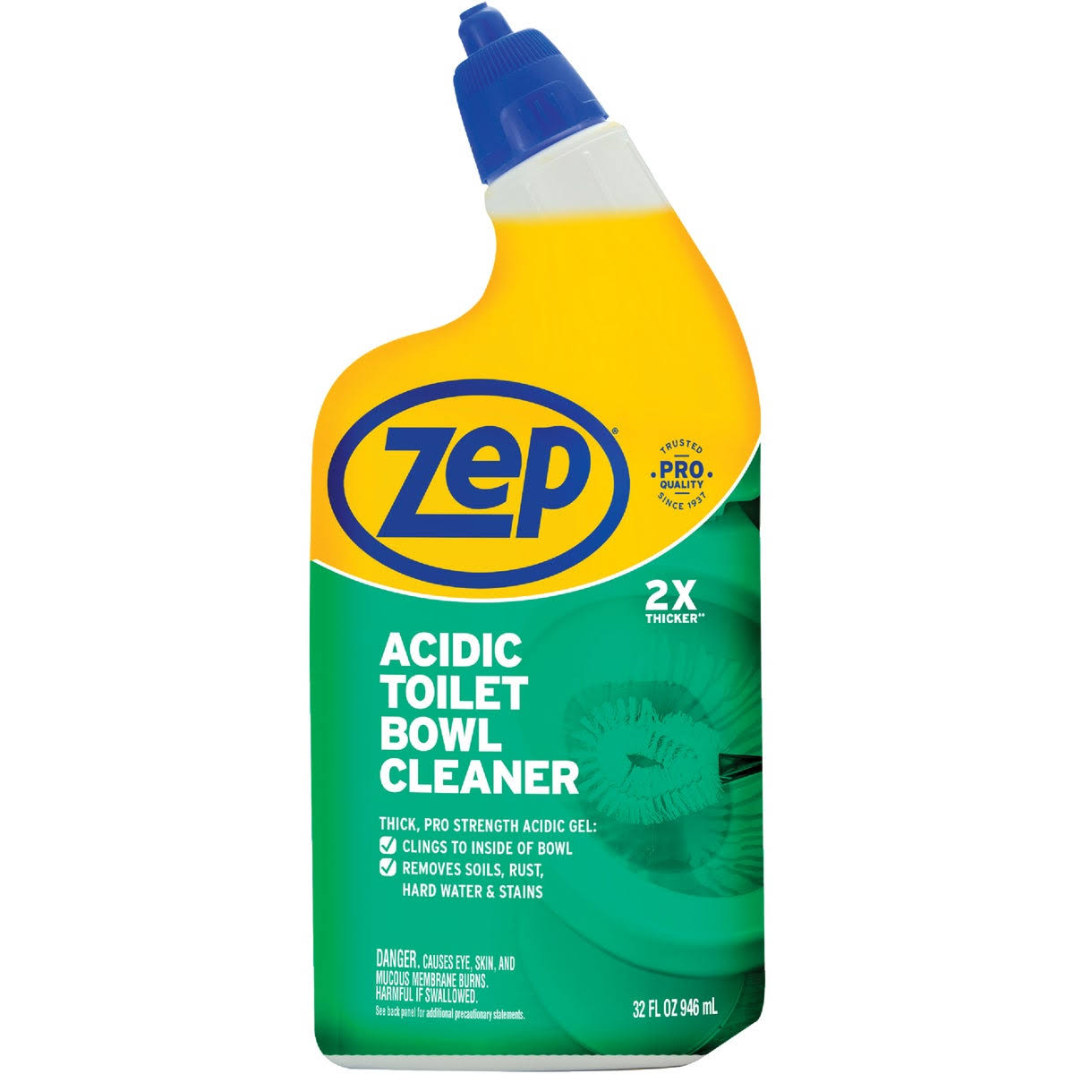 Zep 32 Oz. Acidic Gel Toilet Bowl Cleaner ZUATBC32