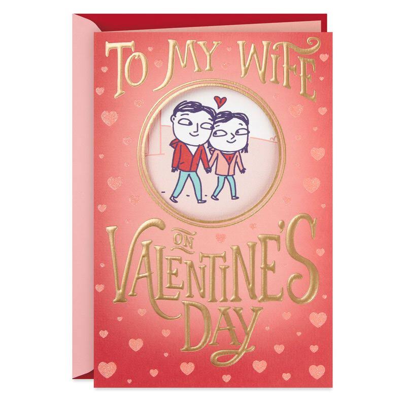 Funny Adventures Booklet Valentine's Day Card for Wife