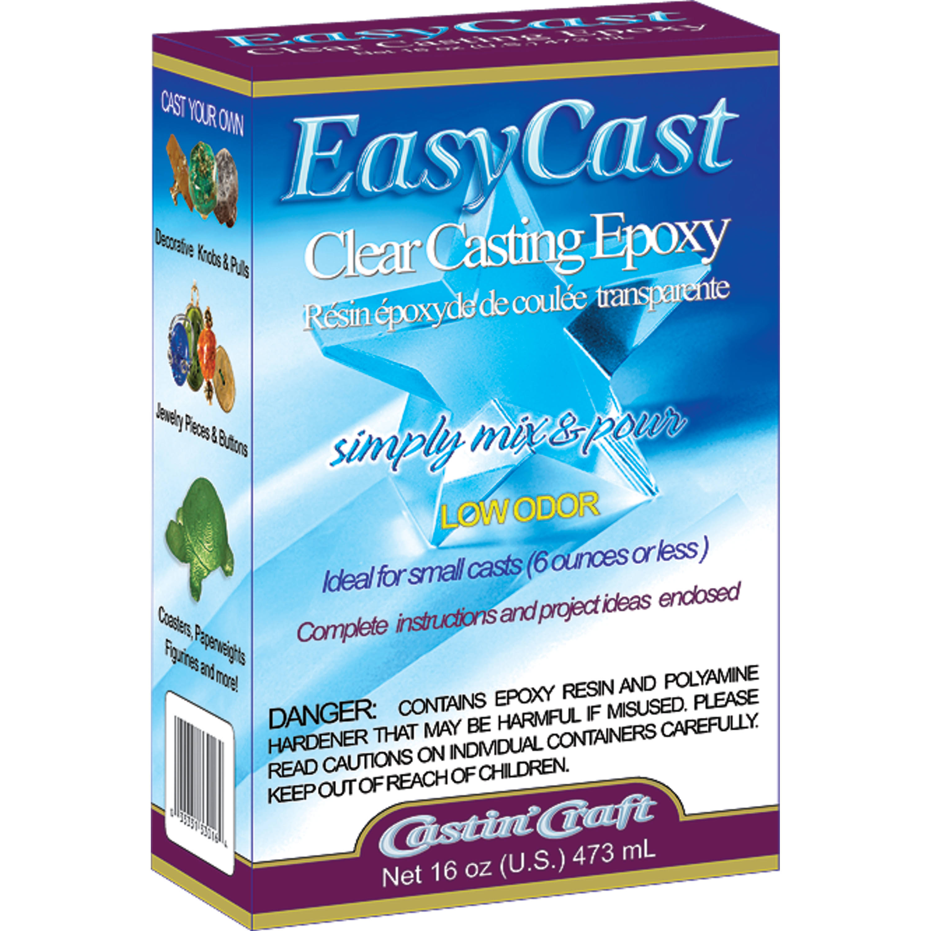 Castin' Craft Easy Cast Clear Casting Epoxy - 16oz