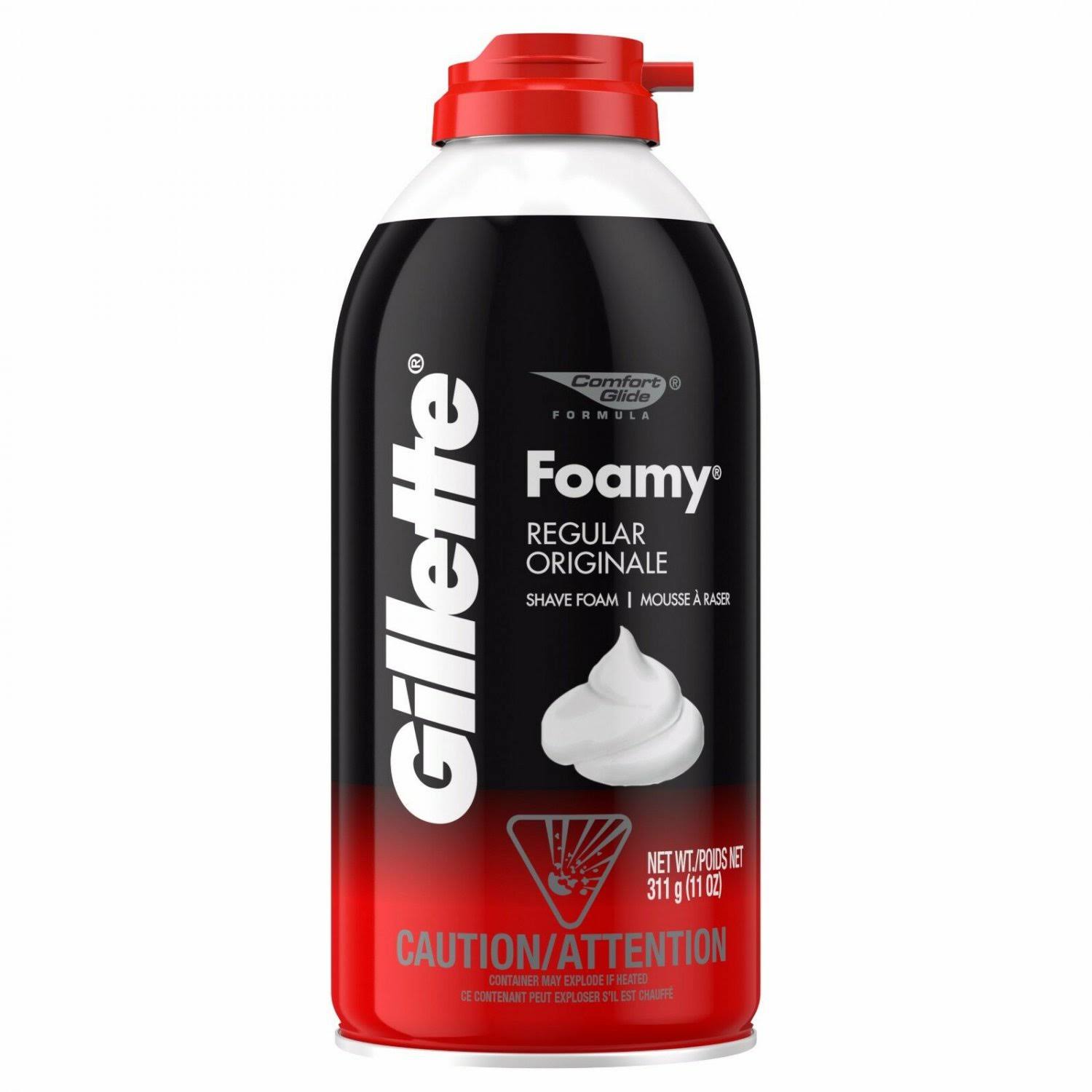 Gillette Foamy Regular Shave Foam - 11oz