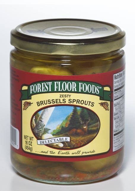 Forest Floor Zesty Brussel Sprouts - 14.5oz