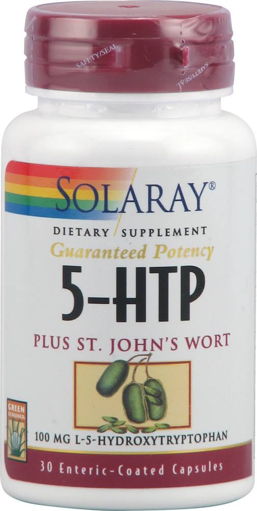 Solaray 5-HTP - 30ct, 100mg