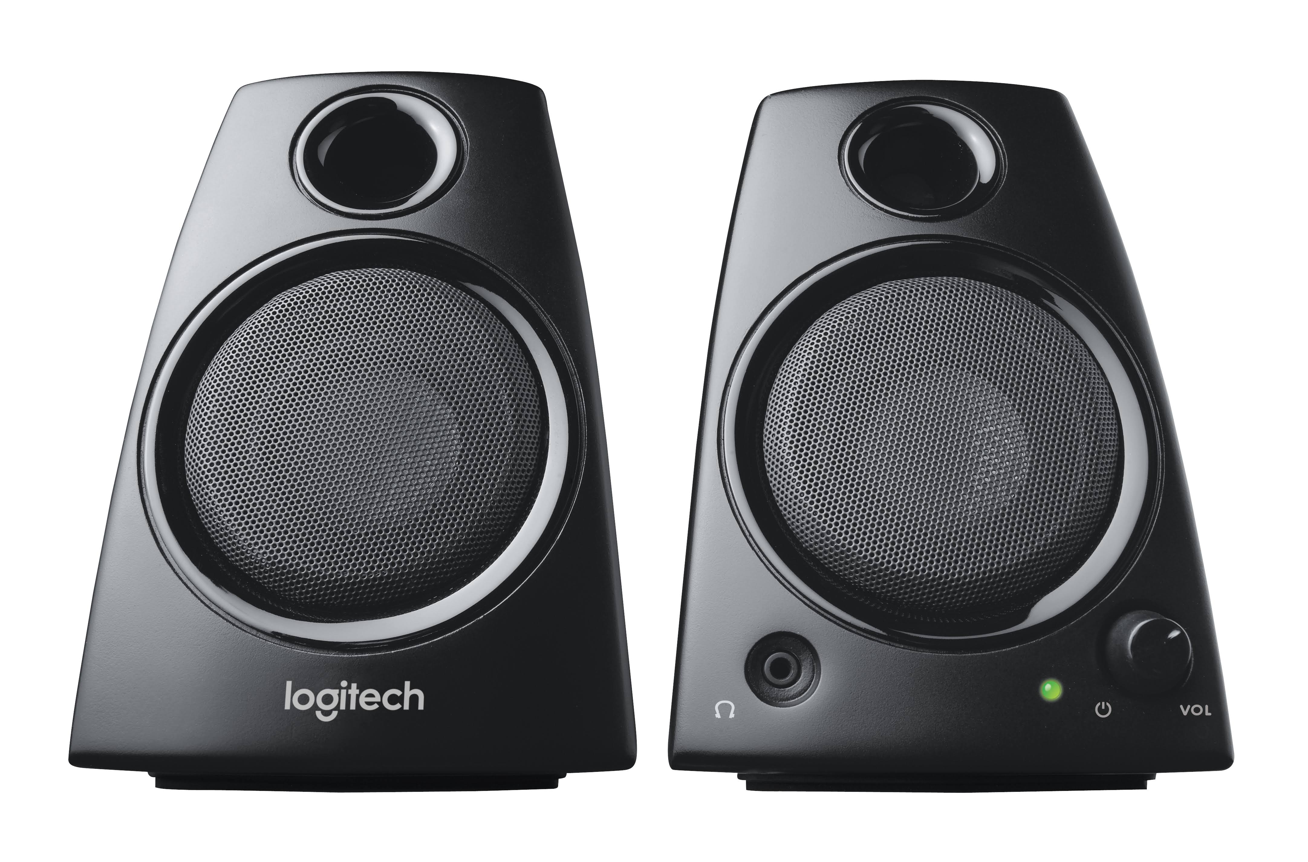 Logitech Z130 Compact Laptop Speakers - Black