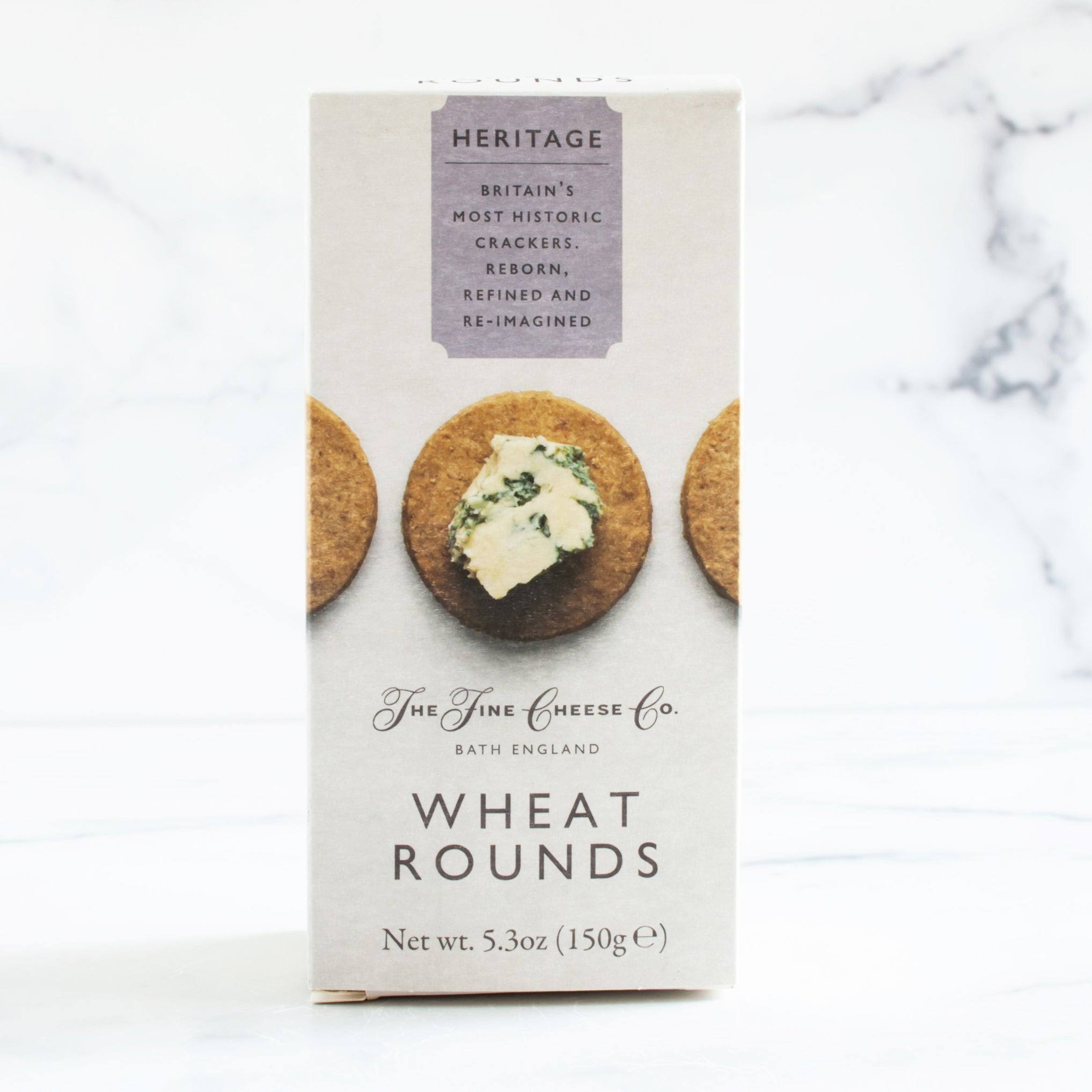 Fine Cheese Co Crackers Wheat Rounds