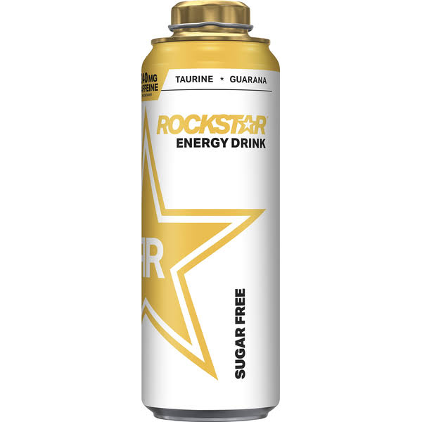 Rockstar Energy Drink - Sugar Free - 24fl oz (Pack of 8)