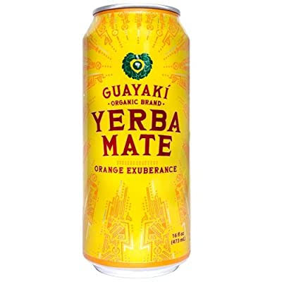Guayaki Organic Yerba Mate - Orange Exuberance, 15.5oz