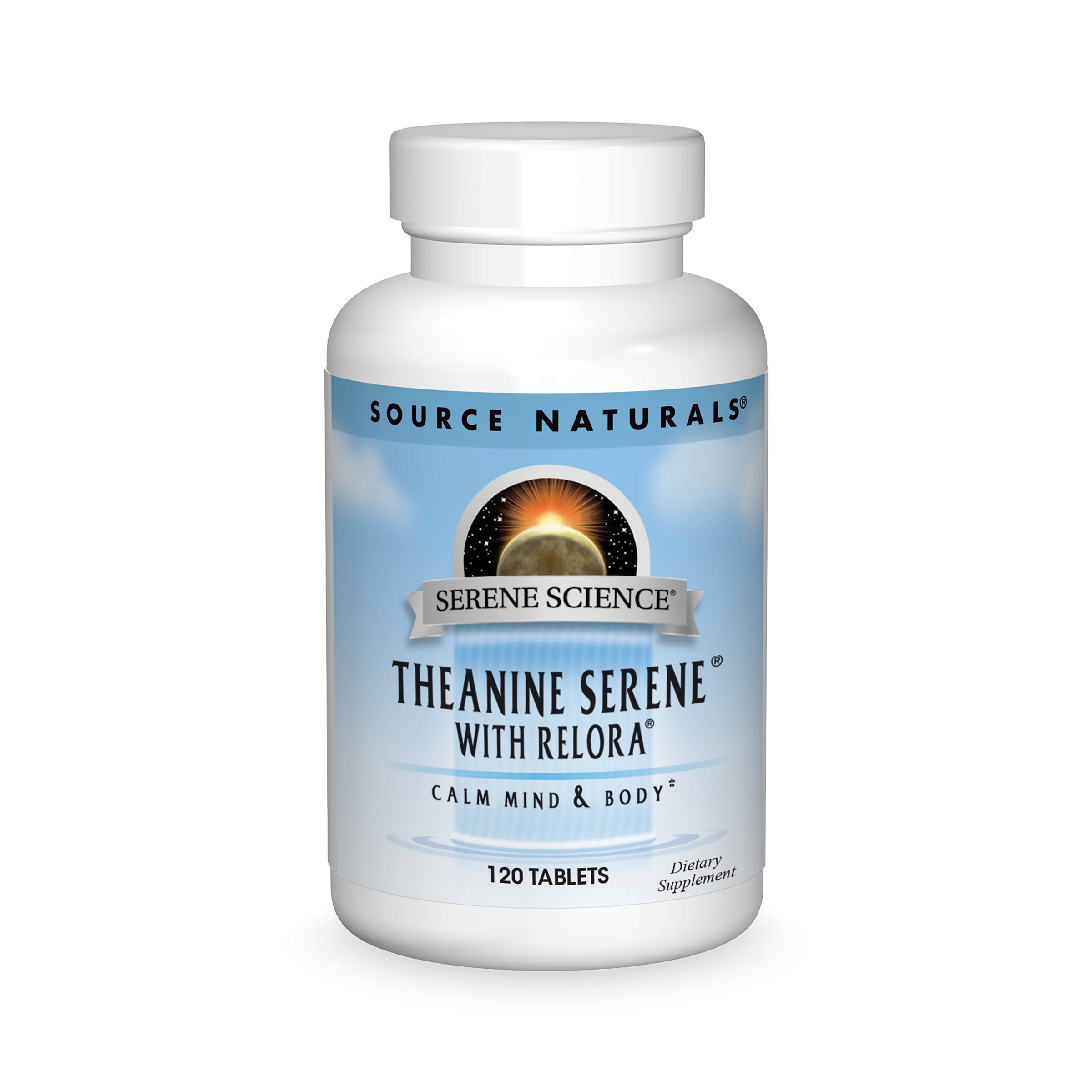 Source Naturals Theanine Serene with Relora - 120 Tablets