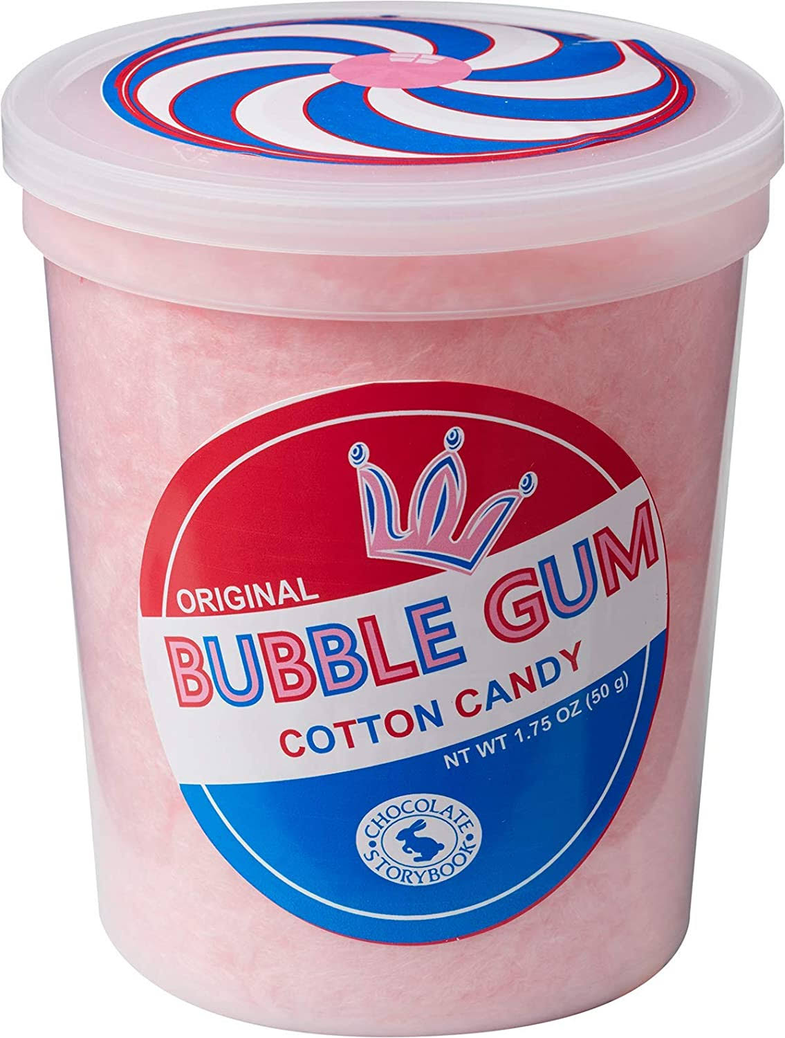Chocolate Storybook Bubble Gum Flavor Cotton Candy