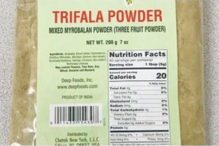 Bansi Triphala Powder - 7 Ounces - India Grocery and Spice - Delivered by Mercato