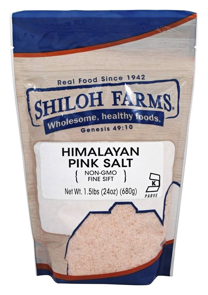 Shiloh Farms Himalayan Pink Salt - Fine Sift, 24oz