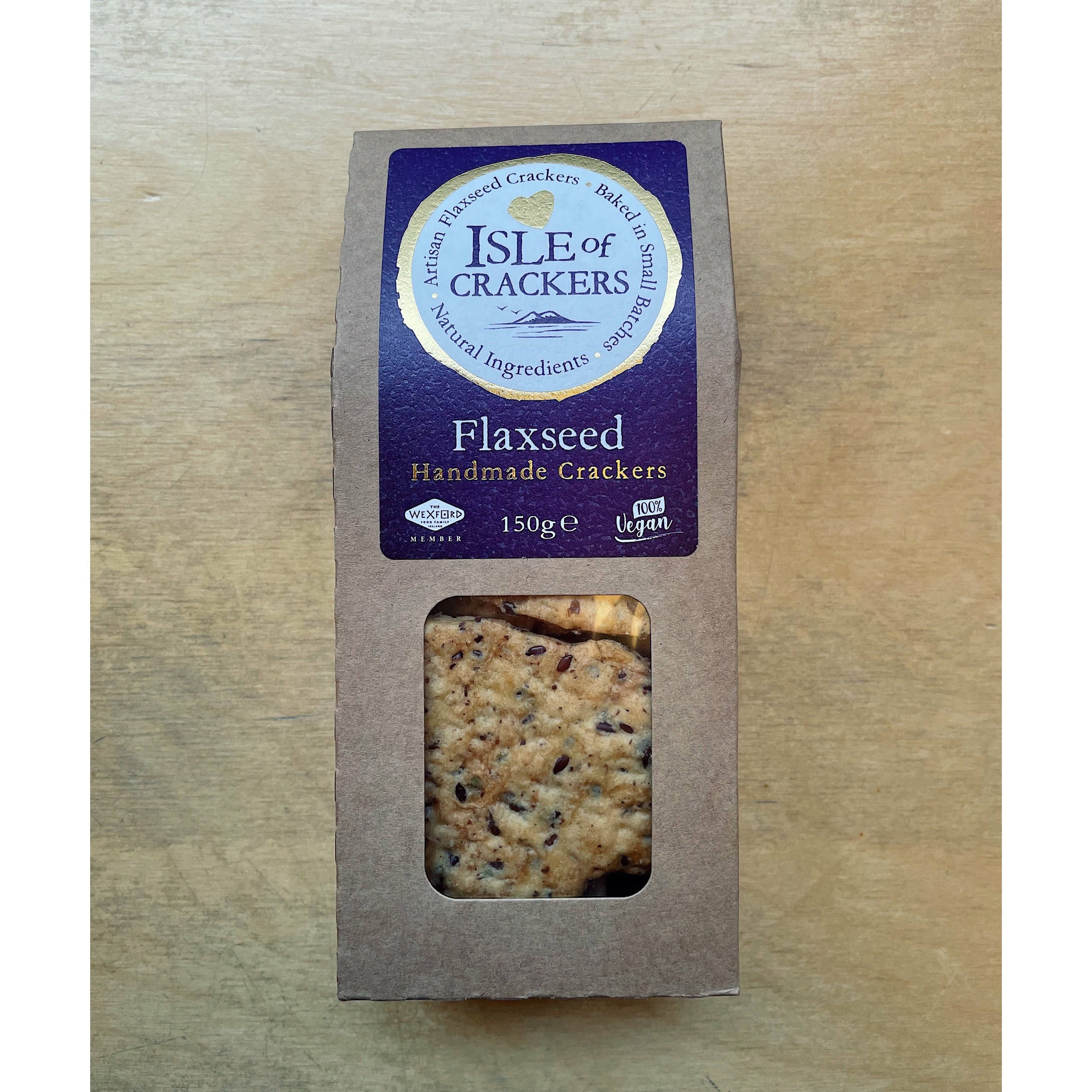 Isle of Crackers - Flaxseed Handmade Crackers