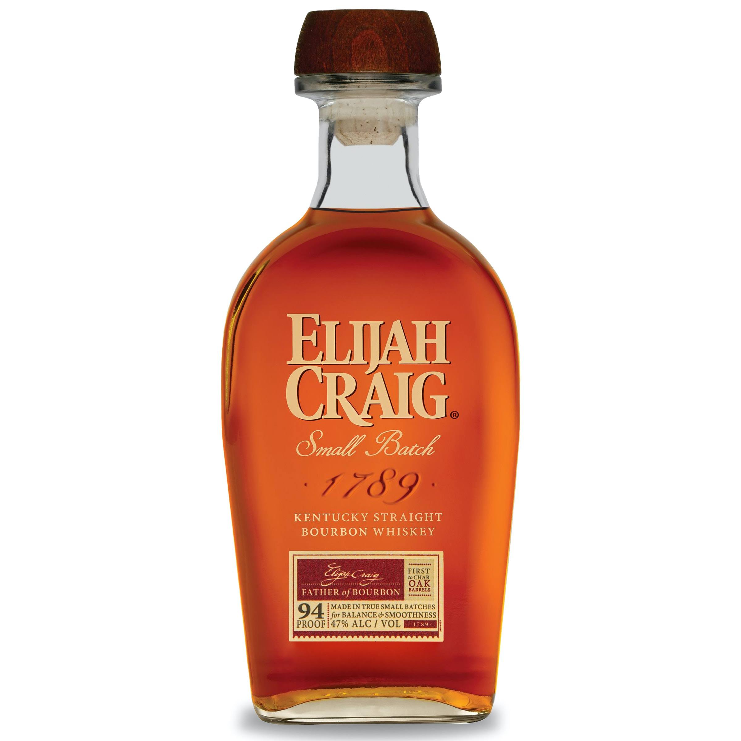 Elijah Craig Whiskey, Bourbon, Kentucky Straight - 375 ml