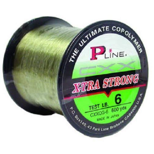 P-Line CXX-XTRA Strong Copolymer Fishing Line - Moss Green