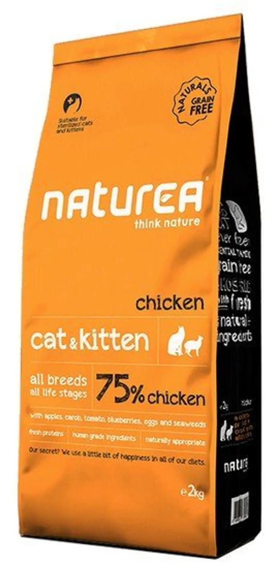 Naturea Naturals Cat & Kitten Dry Food Chicken 7kg