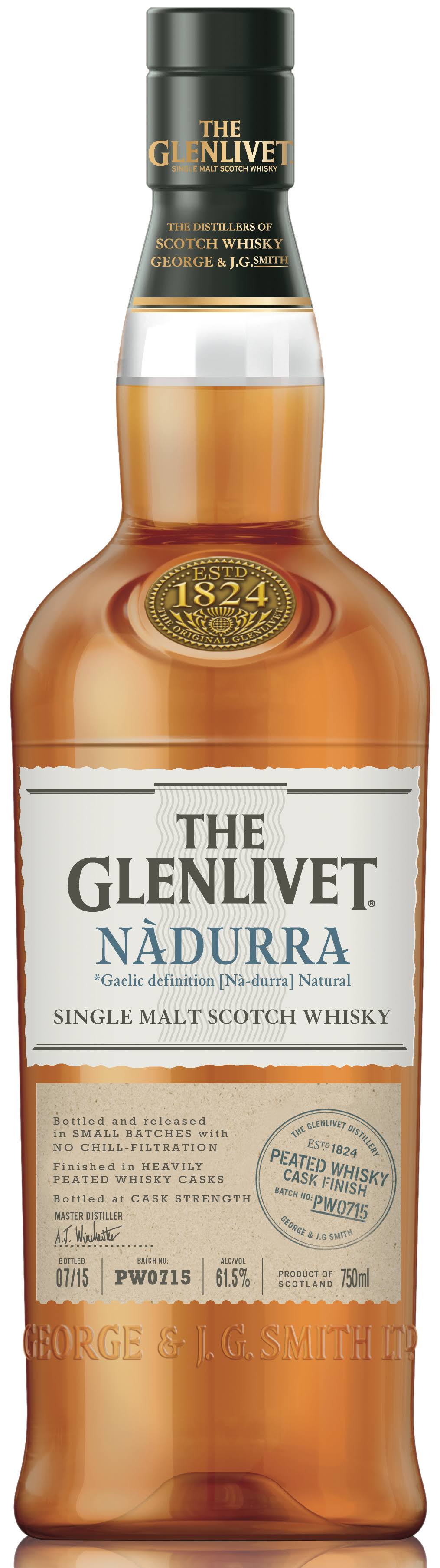 The Glenlivet Nadurra Single Malt Scotch Whisky - 750 ml bottle