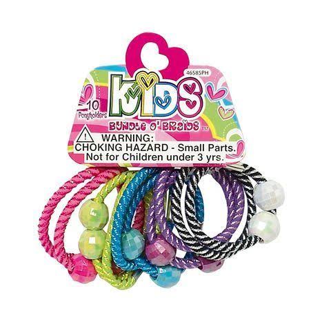 Stylin Kids Ponyholders with Faceted Beads - 10 Count - Schild's IGA Marketplace - Delivered by Mercato