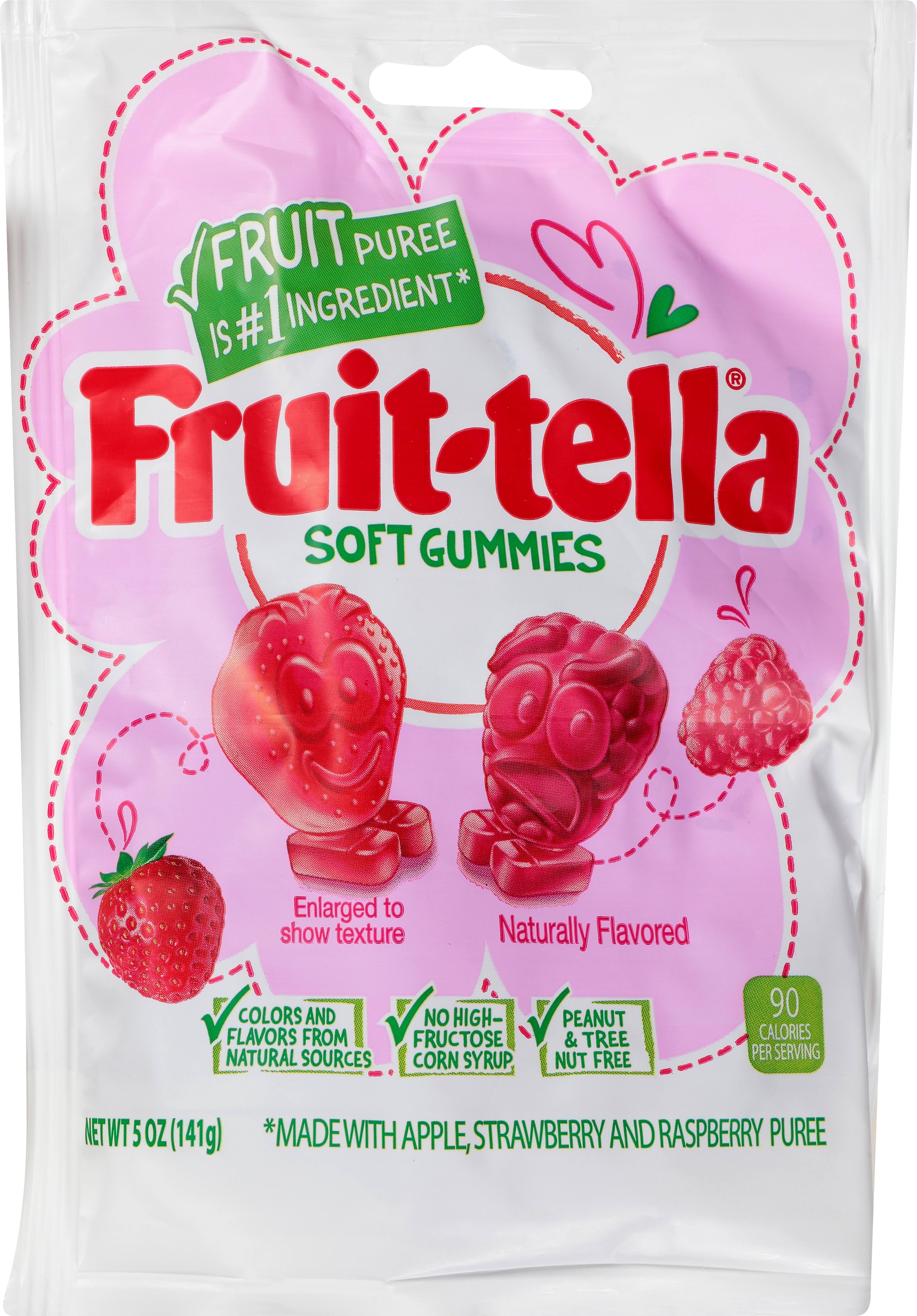 Fruittella Soft Gummies Strawberry & Raspberry 141g