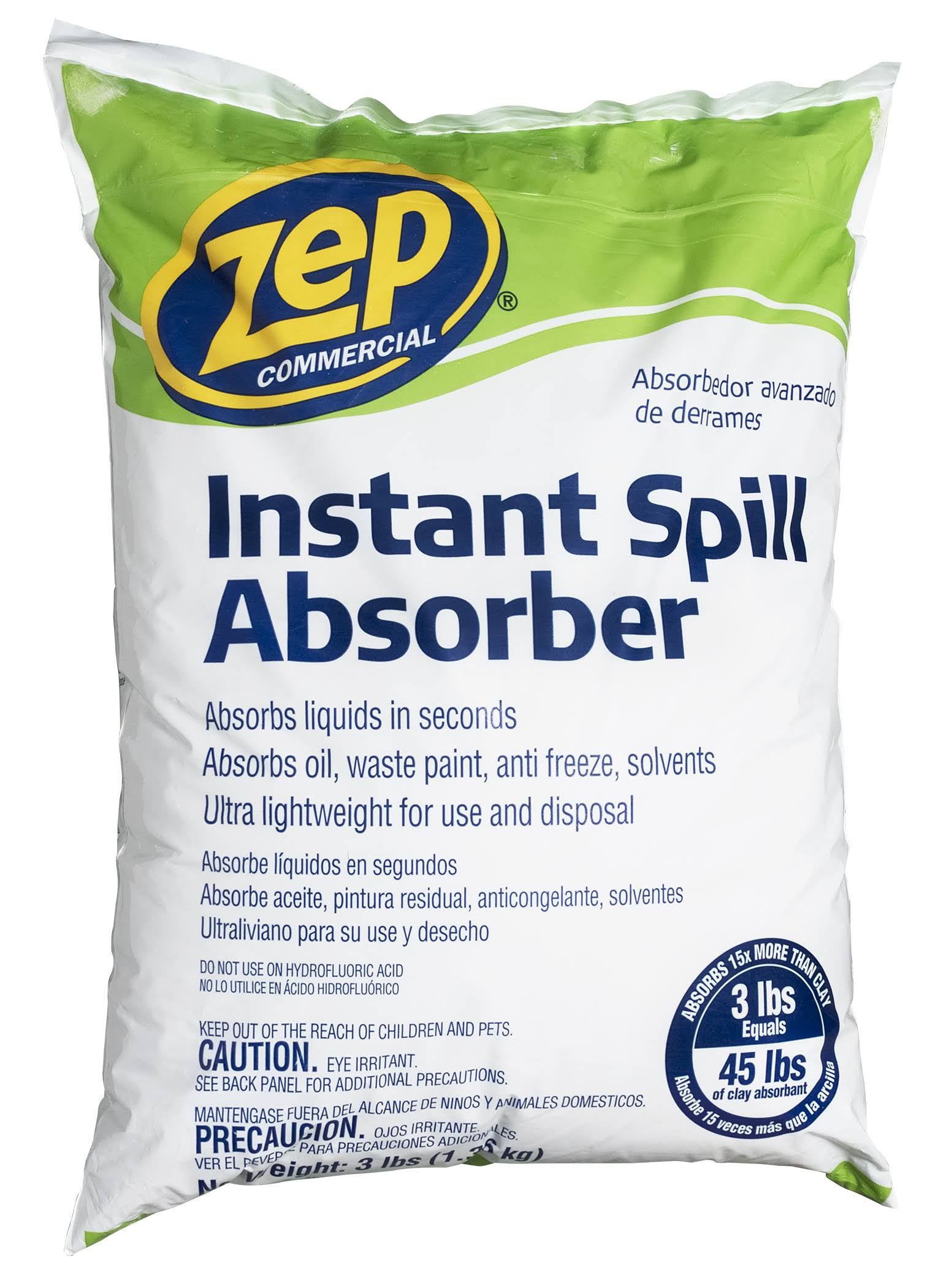 Zep Commercial Instant Spill Absorber - 1.4kg