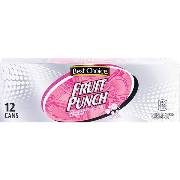 Best Choice Fruit Punch Soda