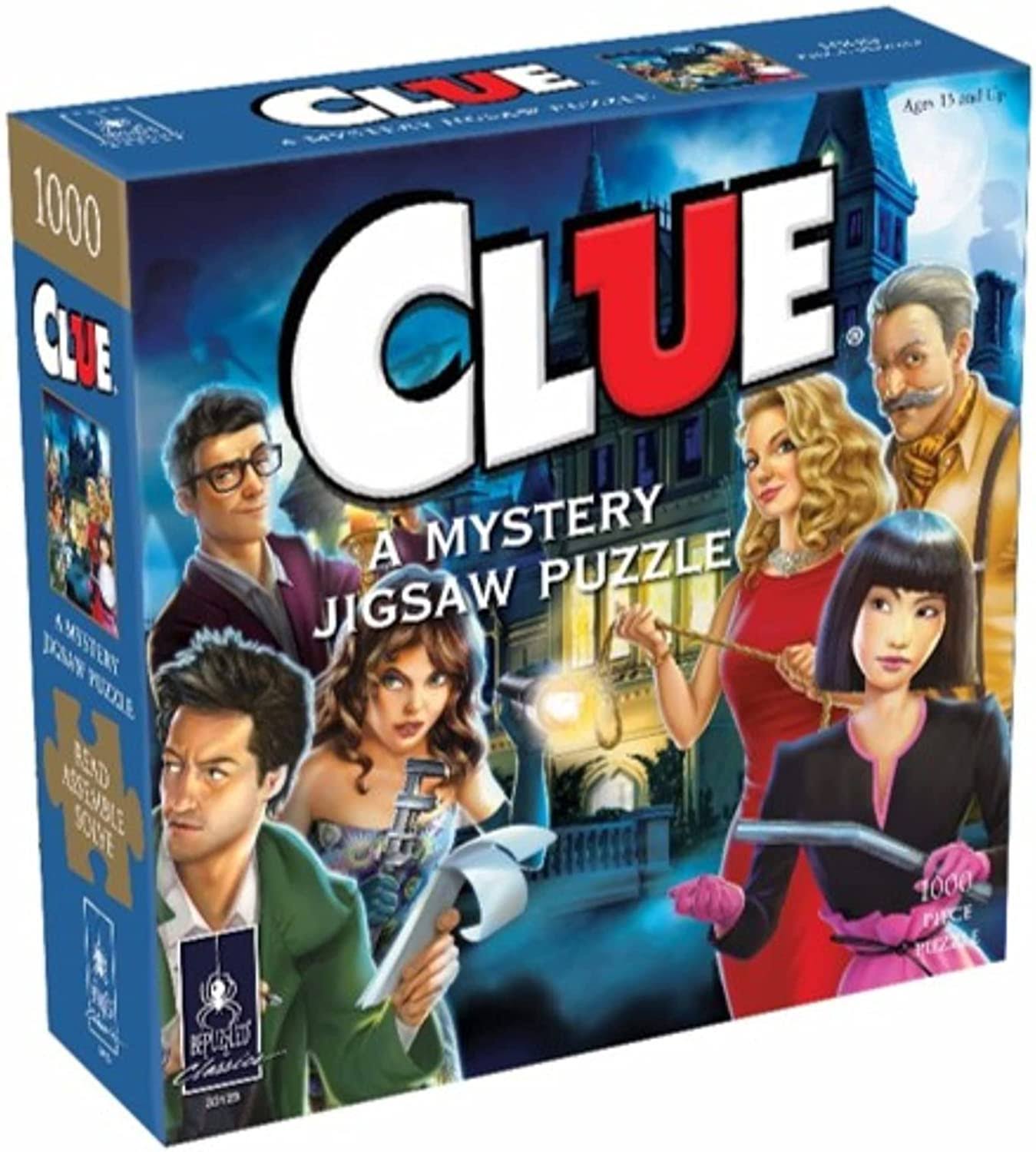 Clue Mystery Jigsaw Puzzle