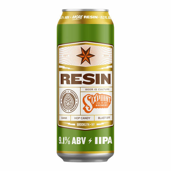 Sixpoint Brewery Resin Beer
