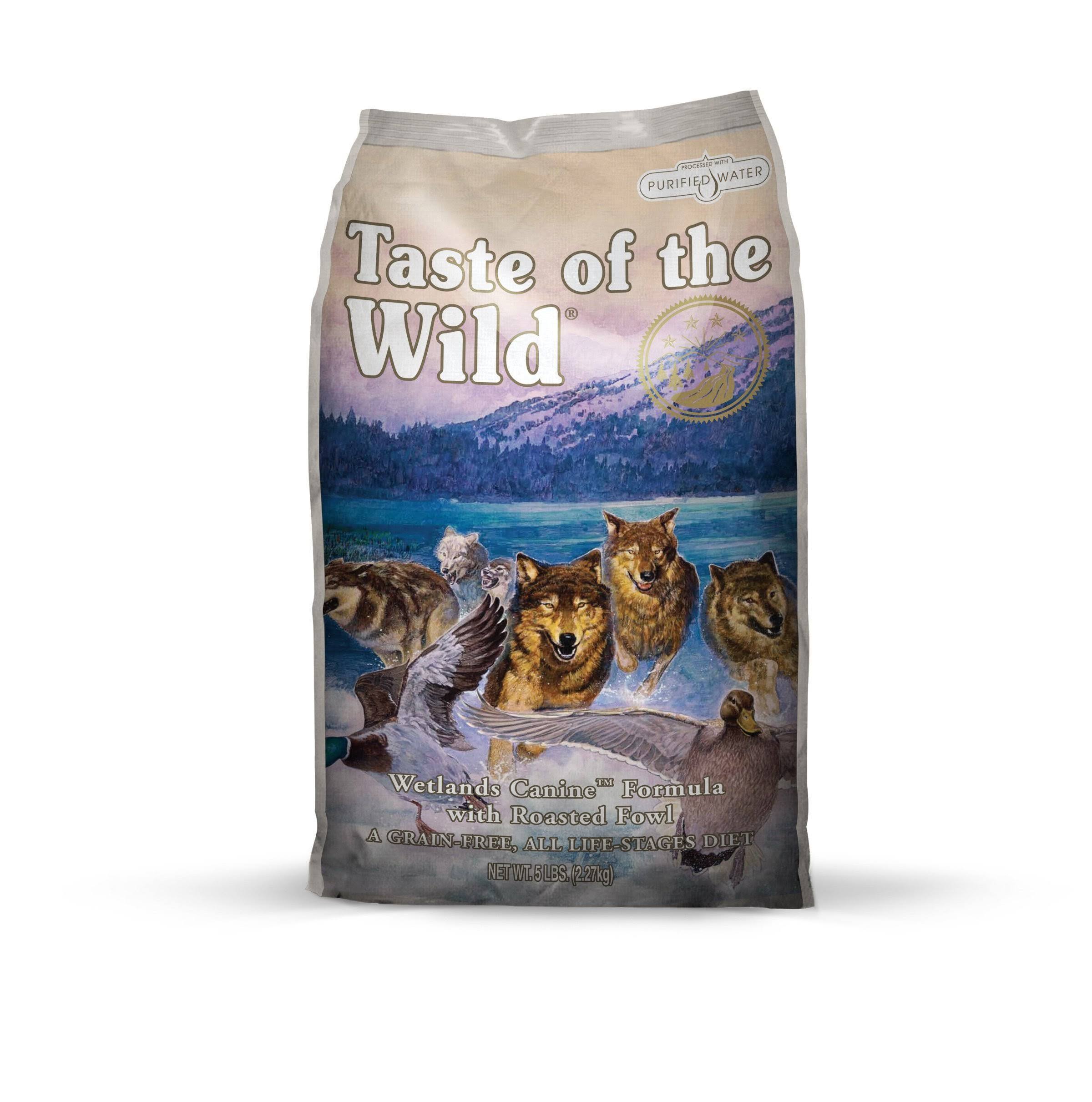 Taste of The Wild Wetlands Dry Dog Food 28 lbs