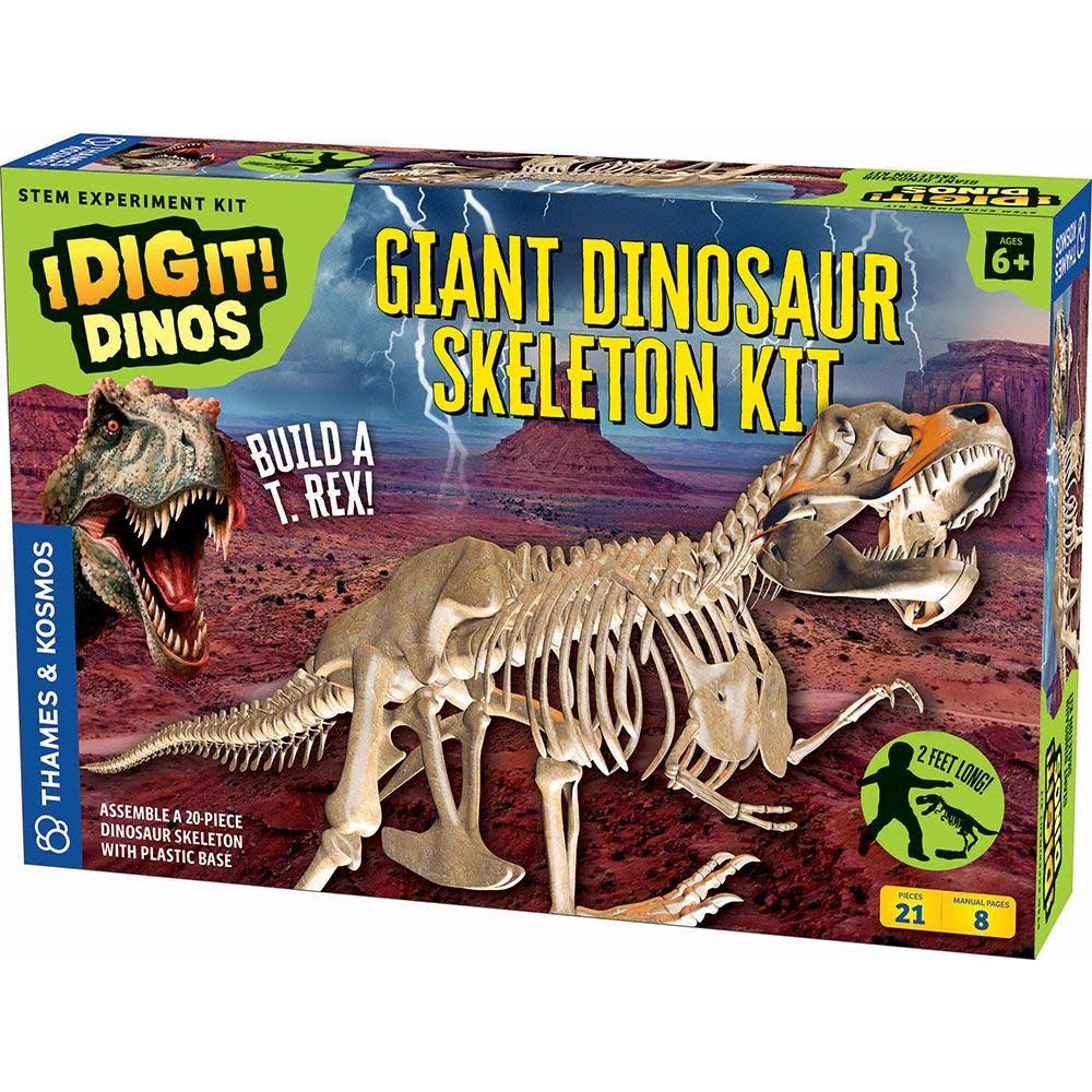 Thames & Kosmos - 632120 | Dig It! Dinos: Giant Dinosaur Skeleton Kit