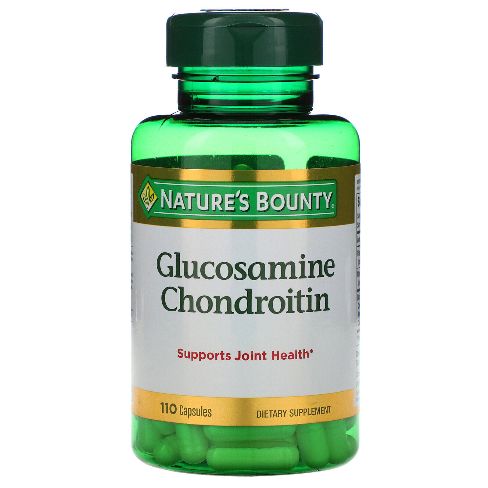 Nature's Bounty Glucosamine Chondroitin Complex Dietary Supplement - 110ct