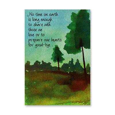 Tree Image Sympathy Card