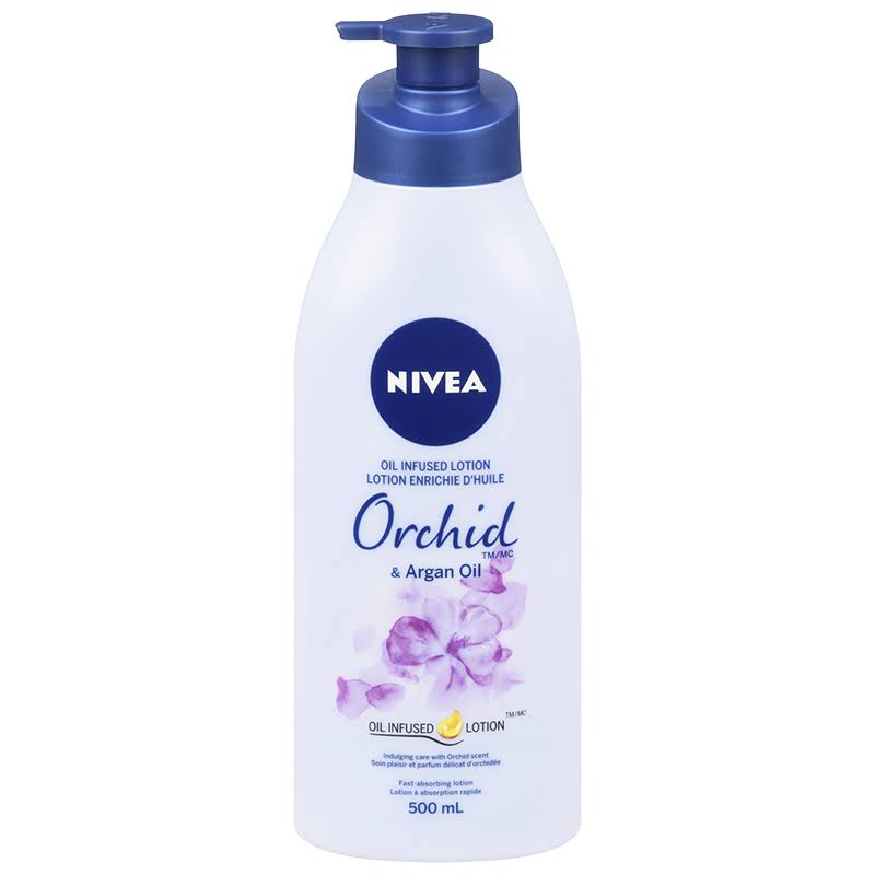 Nivea Oil Infused Orchid & Argan Oil Body Lotion 500.0 mL