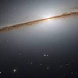 Hubble Space Telescope spots billion year old 'Sombrero Galaxy' in a stunning new image