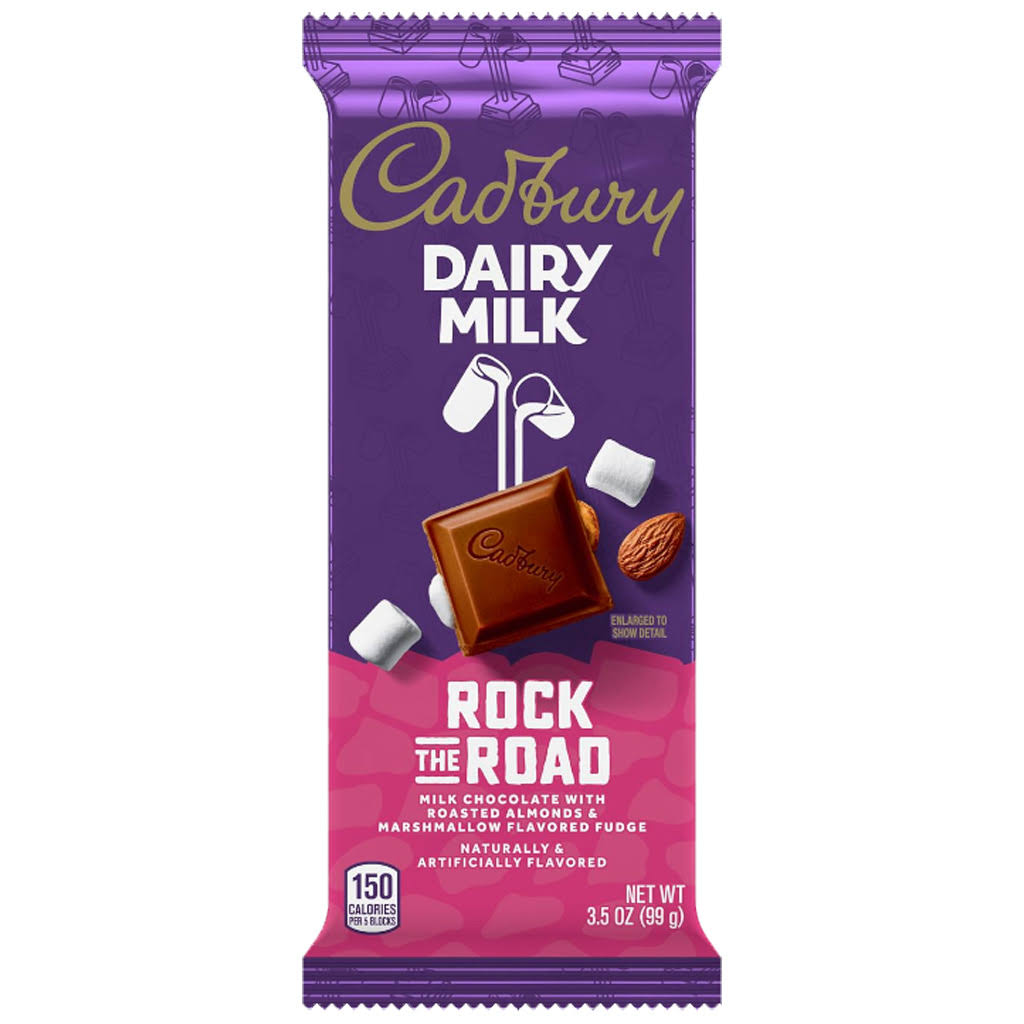 Cadbury Dairy Milk Rock The Road Bar 3.5oz (99g)