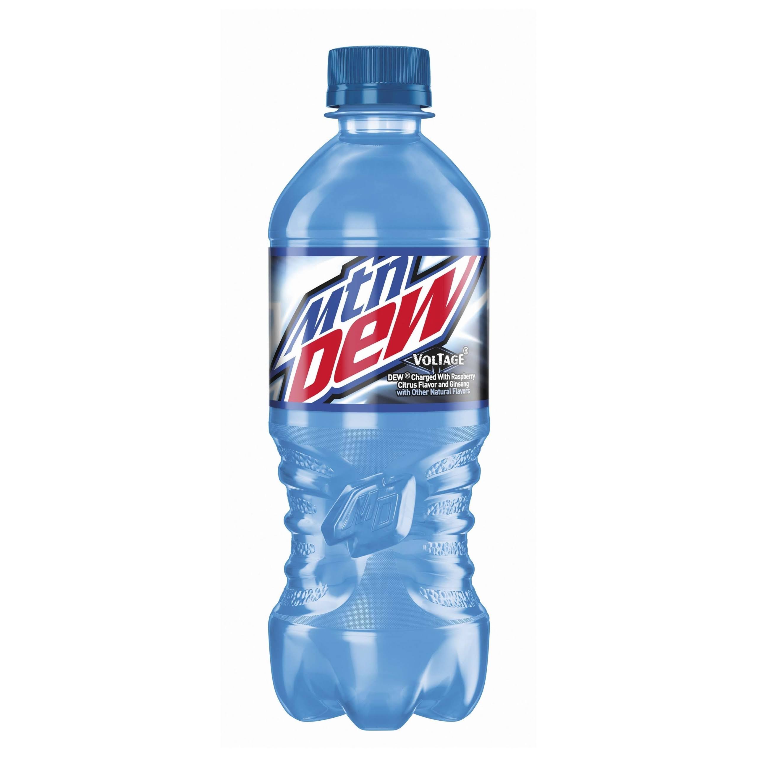 Mtn Dew Soda, Voltage - 20 fl oz